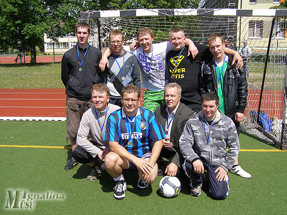 Pagirtinai žaidynėse rungtyniavo Jono Aleknos vadovaujama Linkmenų seniūnijos futbolo komanda, iškovojusi sidabro medalius.