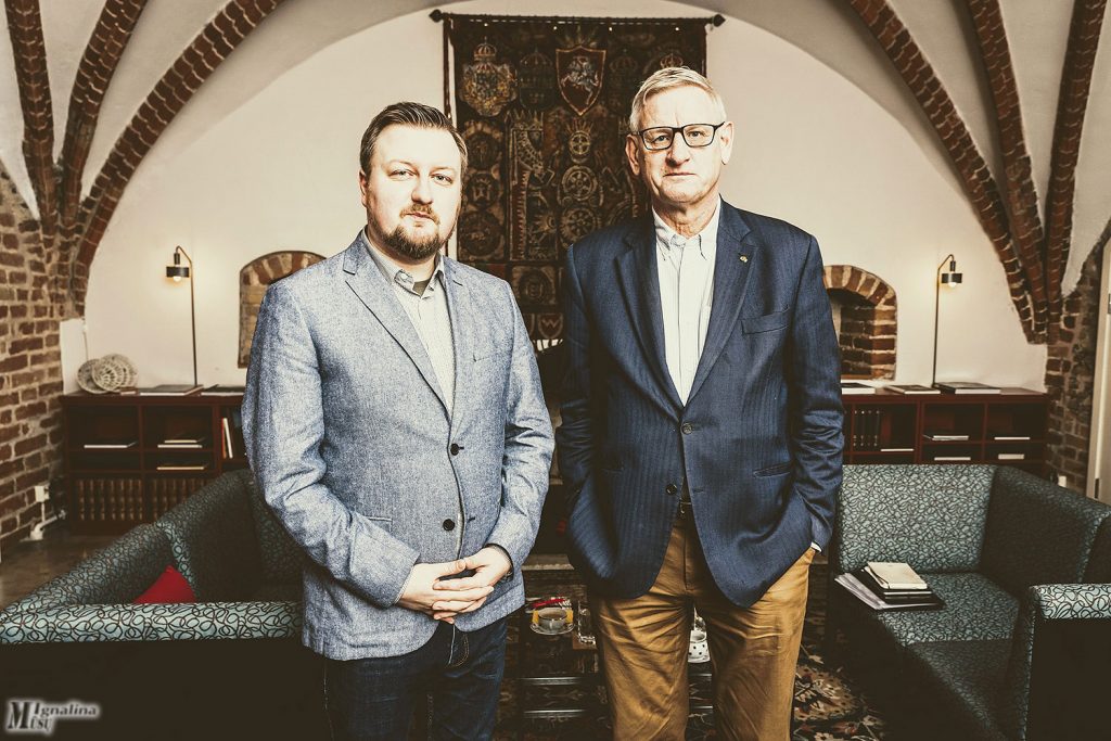 Su buvusiu Švedijos užsienio reikalų ministru Carlu Bildtu