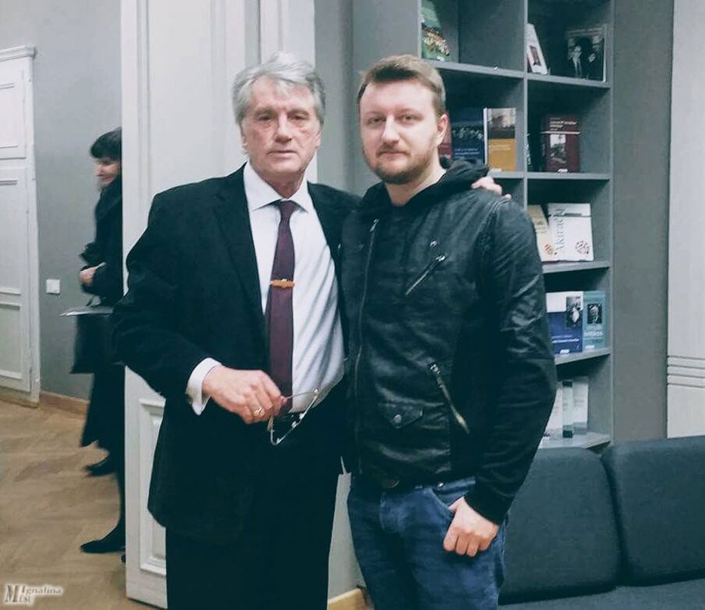 Su buvusiu Ukrainos prezidentu Viktoru Juščenka