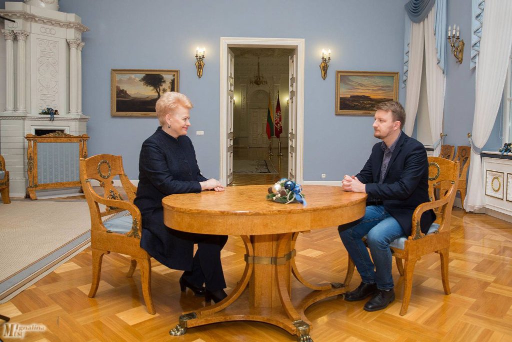 Su prezidente Dalia Grybauskaite