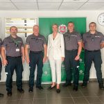 Ministrė A. Bilotaitė susitiko su Utenos apskrities policijos vadovais