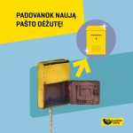 Lietuvos paštas skelbia dėžučių dovanojimo akciją